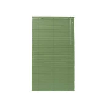 Persiana horizontal 16 mm 0,79 x 1,37 - comando direito - cor verde